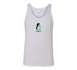 6-8 Athlete White Unisex Jersey Tank RYTE Sport