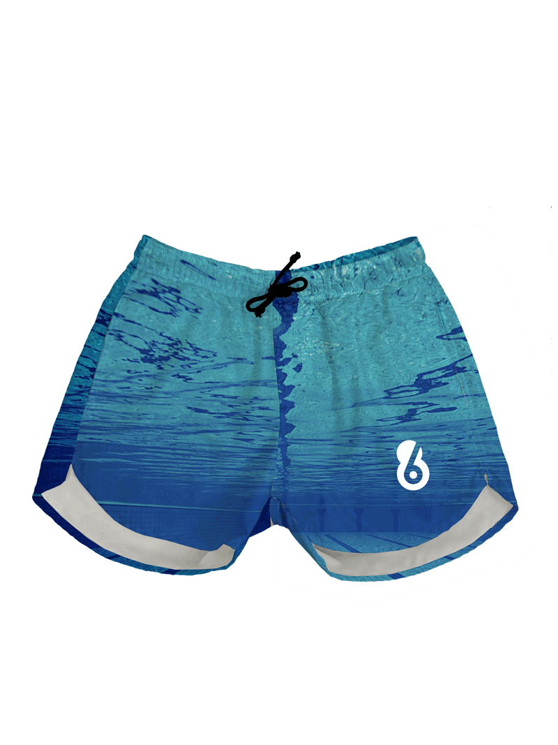 6-8 Sports Pool Female Swim Short With Pockets RYTE Sport