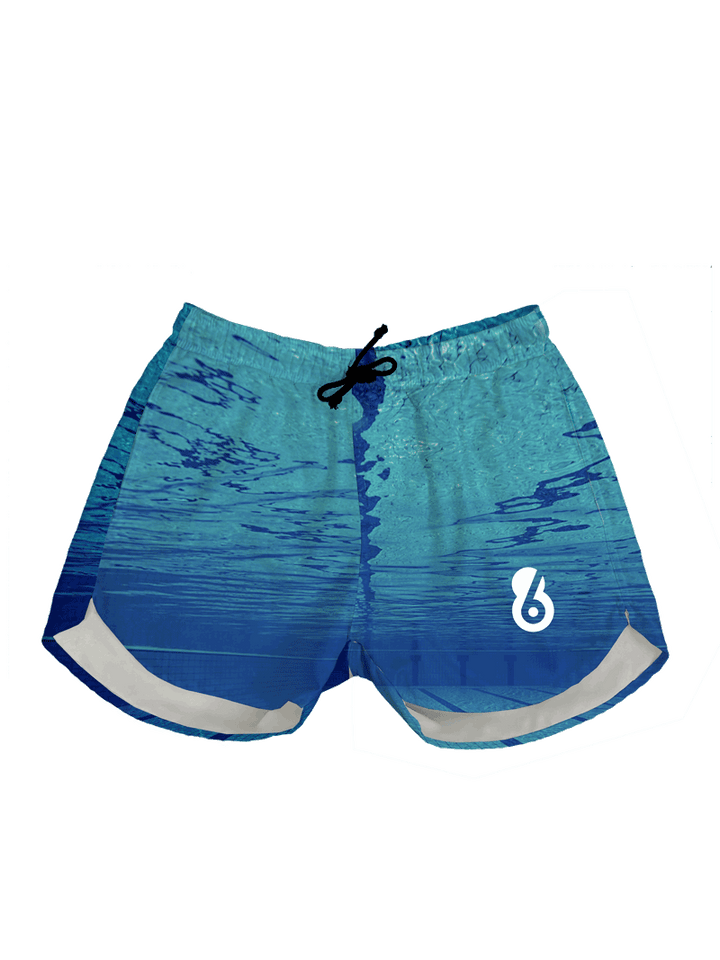 6-8 Sports Pool Female Swim Short With Pockets RYTE Sport