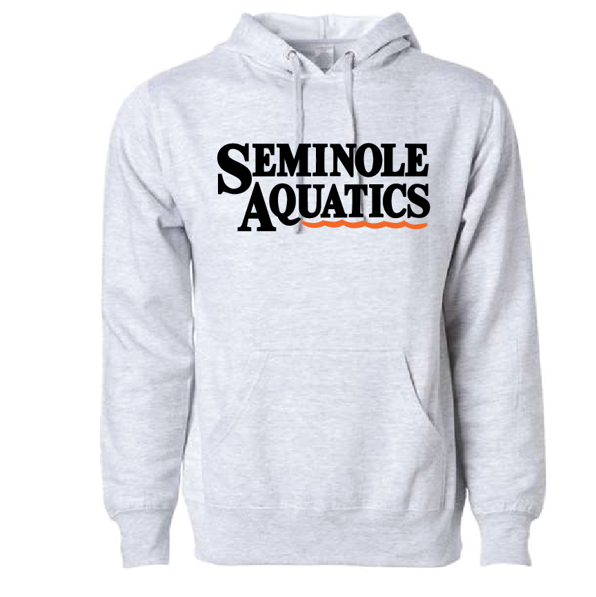Seminole Aquatics Hoodie - Heather Gray RYTE Sport