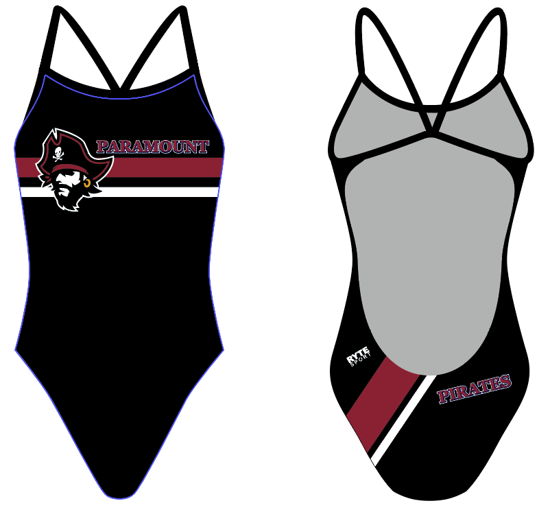 Paramount High School Openback Swimsuit 2023 RYTE Sport