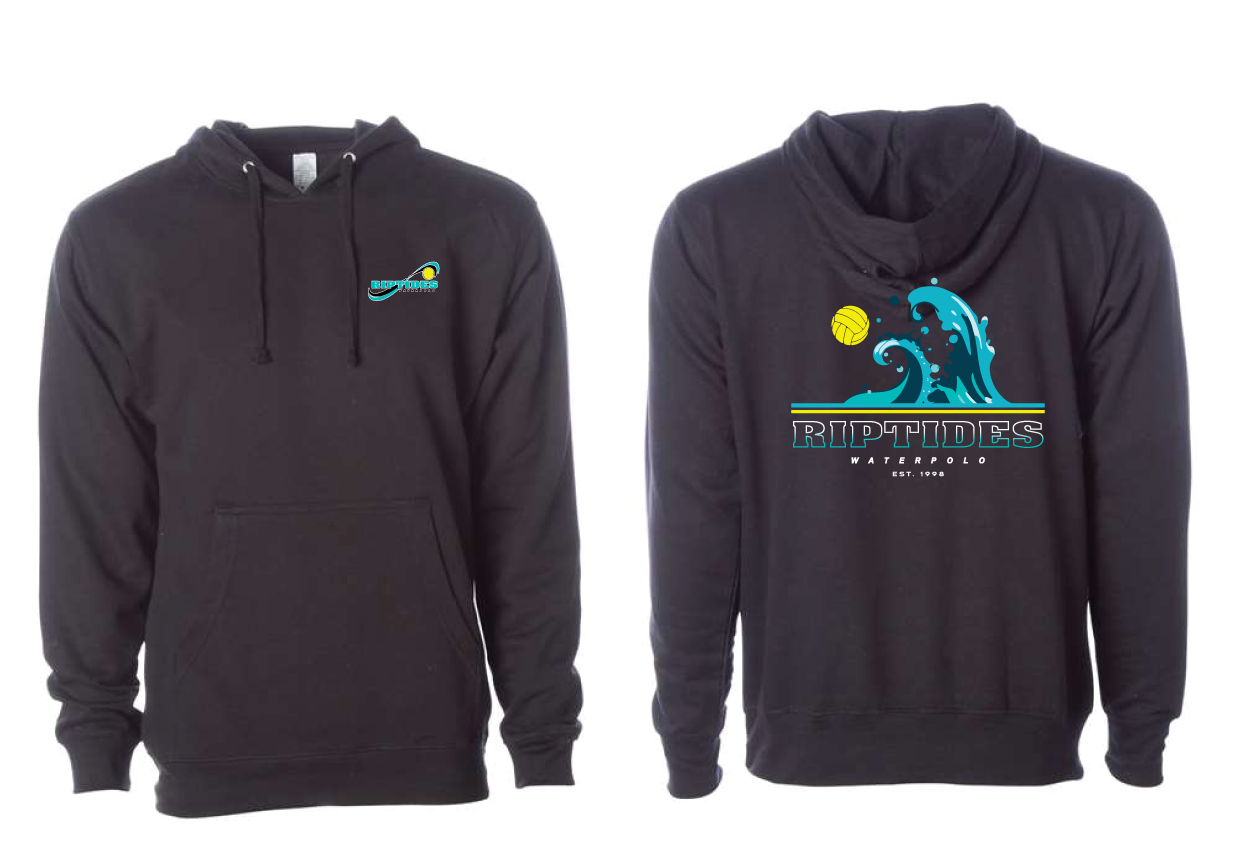 Riptides Unisex Hoodie - Black RYTE Sport