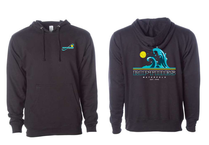 Riptides Unisex Hoodie - Black RYTE Sport