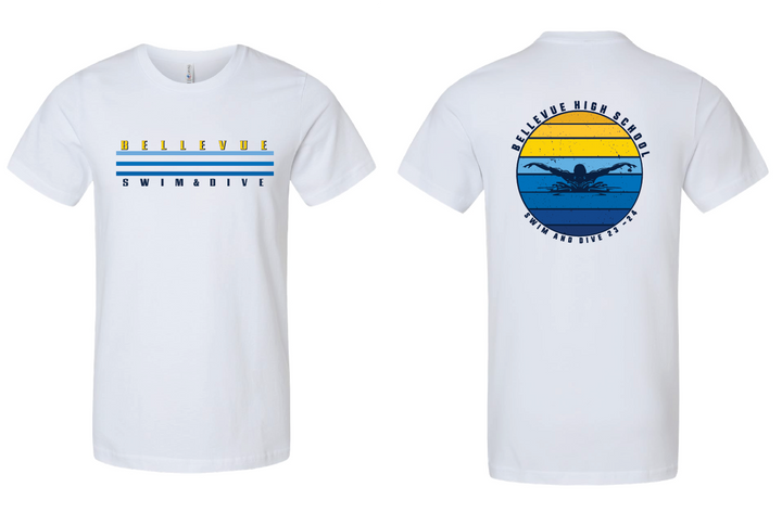 Bellevue Swim Tee White RYTE Sport