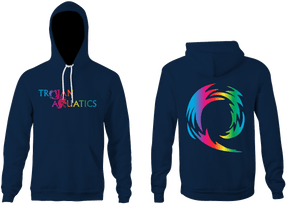 Trojan Aquatics Hoodie Navy RYTE Sport