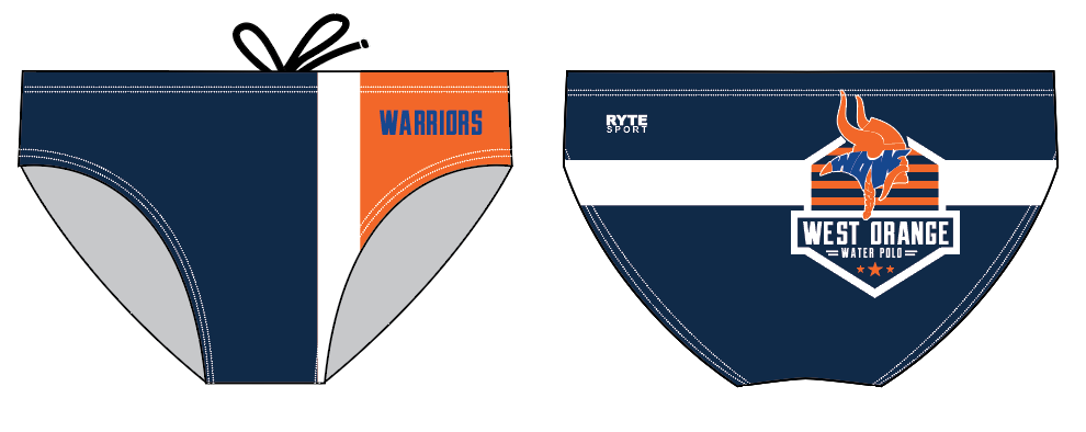 CUSTOM West Orange Water Polo Brief