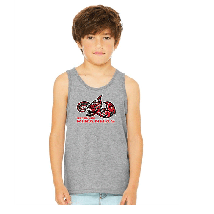 Hercules Youth Tank - Heather Grey RYTE Sport