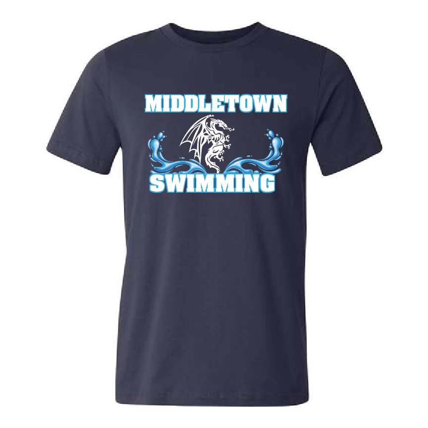 Middletown Unisex Tee - Navy RYTE Sport