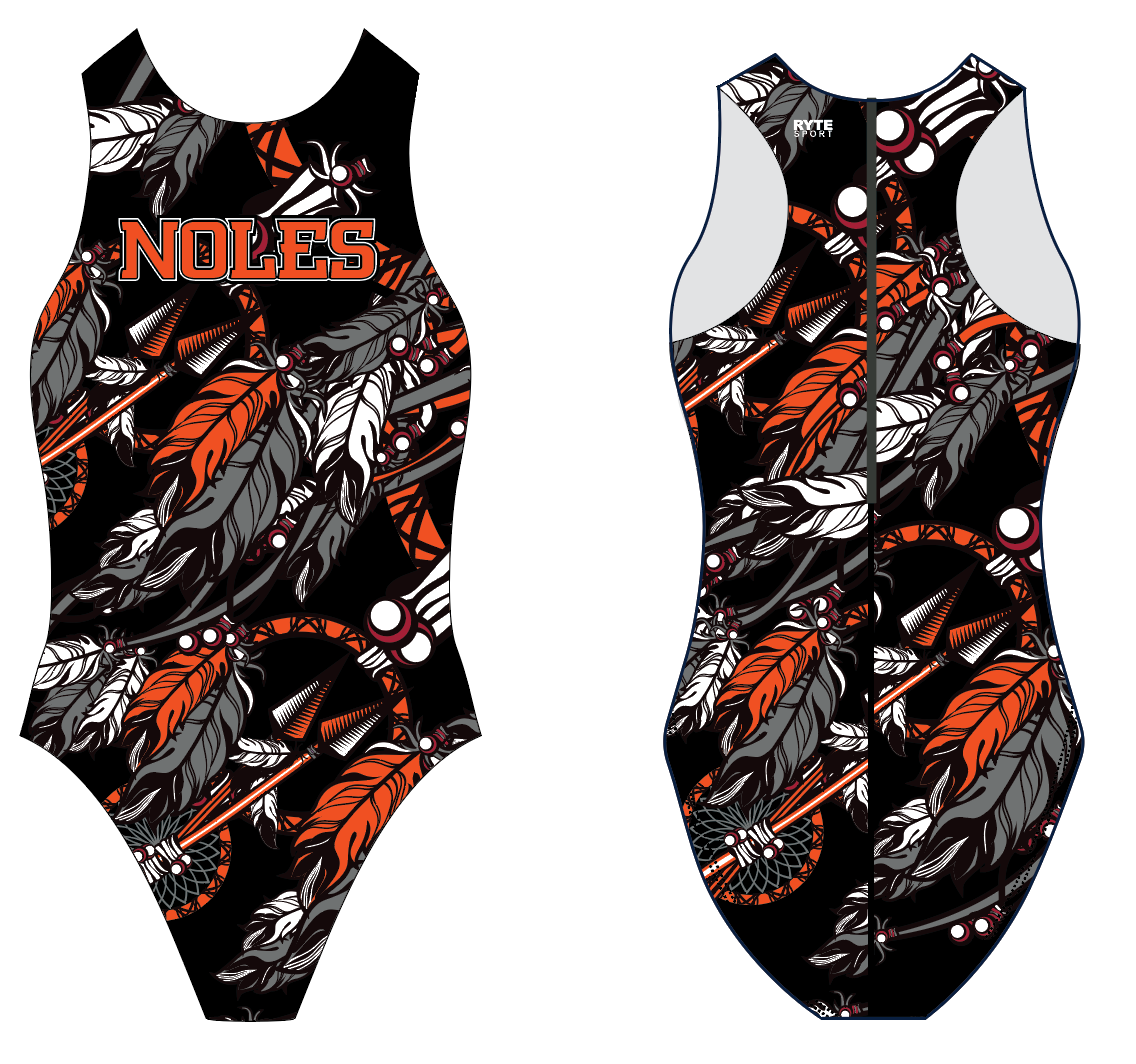CUSTOM Seminole Fun Club Women's Water Polo Suit 2023 RYTE Sport