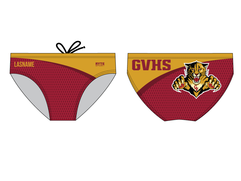 CUSTOM Golden Valley Swim Brief RYTE Sport