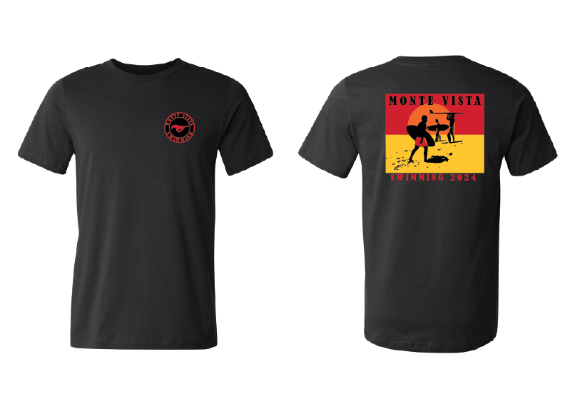 Monte Vista Swim Tee - Black RYTE Sport