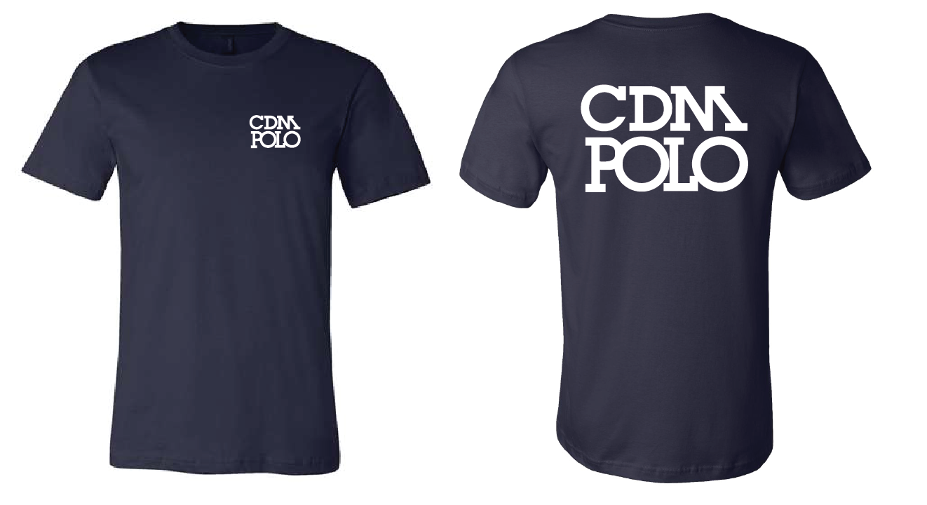 CDM Adult Unisex Water Polo Club Tee - Navy RYTE Sport
