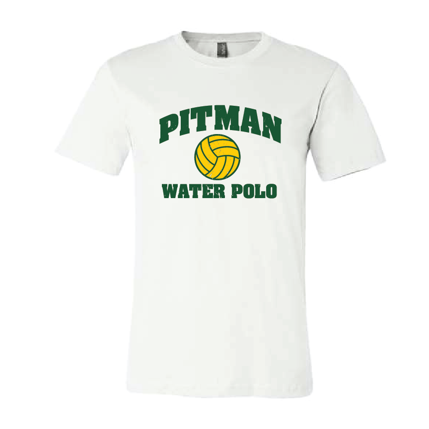 Pitman Water Polo Tee - White RYTE Sport