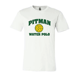 Pitman Water Polo Tee - White RYTE Sport