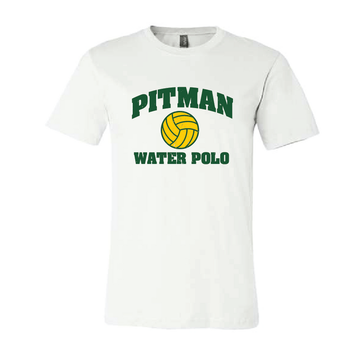 Pitman Water Polo Tee - White RYTE Sport