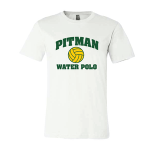 Pitman Water Polo Tee - White