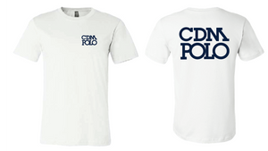 CDM Unsex Adult Water Polo Club Tee - White RYTE Sport