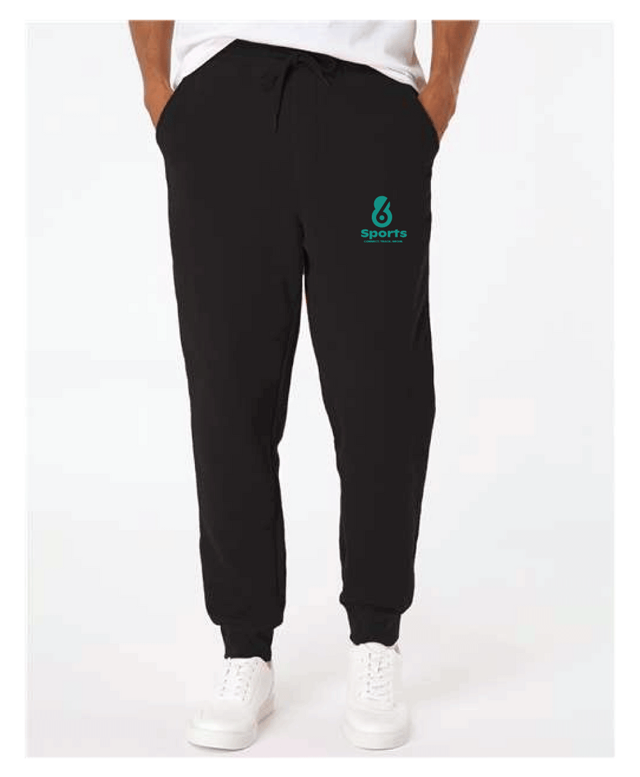 6-8 Earn Your Number Jogger - Black