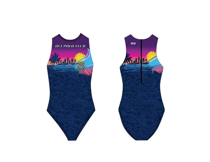 813 Water Polo Club Custom Women's Water Polo Suit T6
