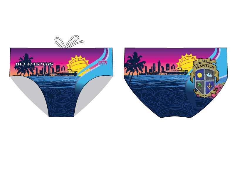 813 Masters Custom Men's Square Leg Brief RYTE Sport