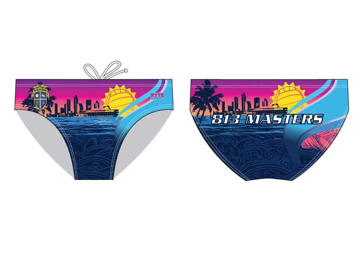 813 Masters Custom Men's Water Polo Suit RYTE Sport