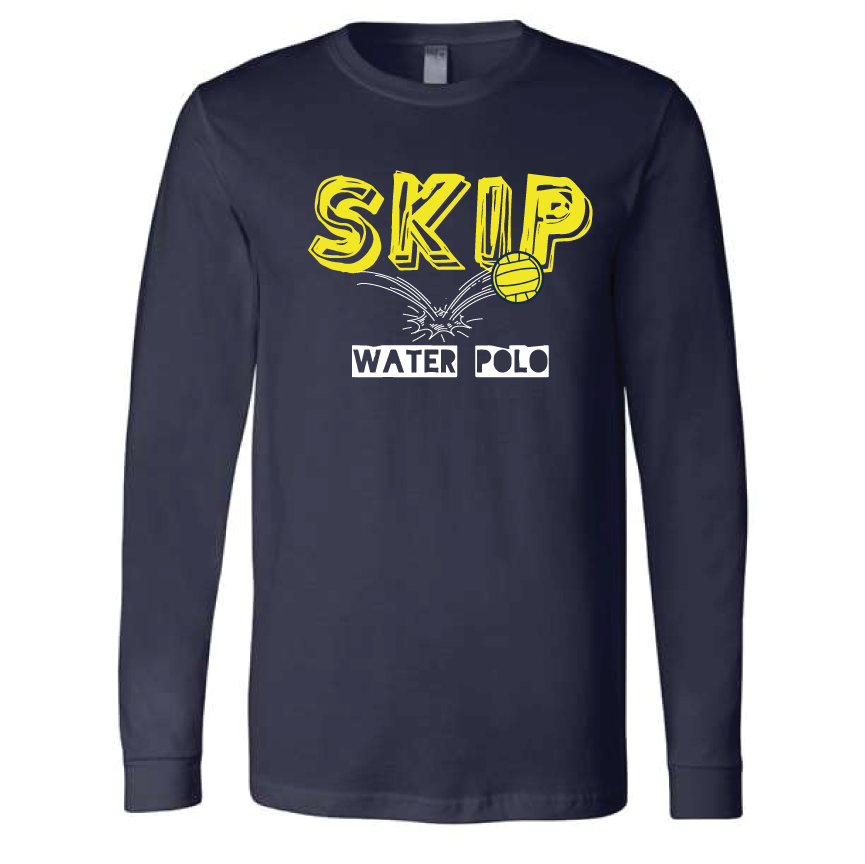 Skip Water Polo Long Sleeve - Navy RYTE Sport