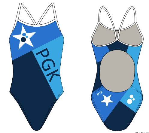 PGK 2022 Women's Active Back Suit RYTE Sport