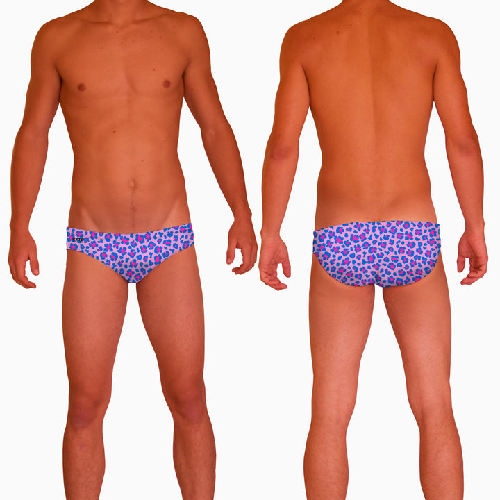 Leopard Pink Brief RYTE Sport