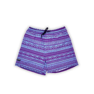 Tribal Purple & Blue Men's Swim Trunk T6