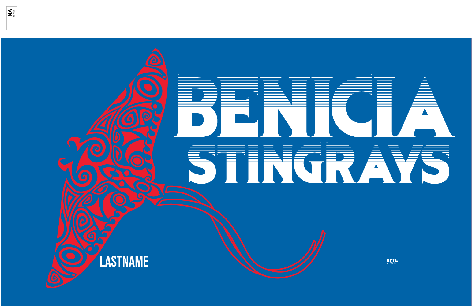 CUSTOM Benicia Swim Towel RYTE Sport