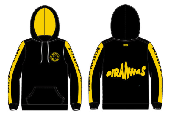 Waverly Piranha 2022 Unisex Hooded Sweatshirt RYTE Sport