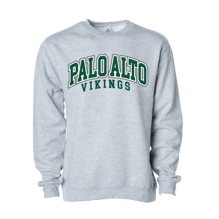 Palo Alto Crewneck - Heather Grey RYTE Sport