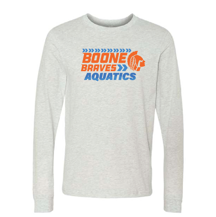 Boone Aquatics Unisex Long Sleeve - Ash RYTE Sport