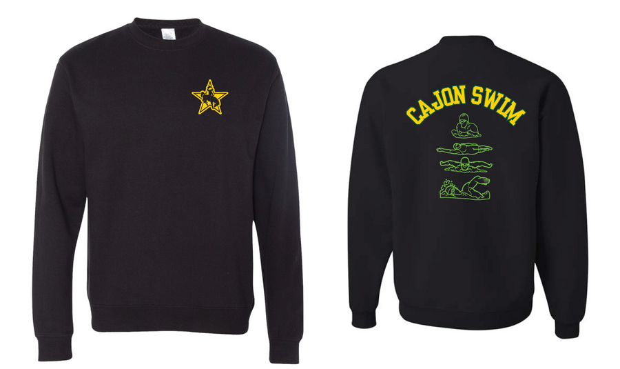 Cajon Swim Crew Neck Sweater 2024 - Black RYTE Sport