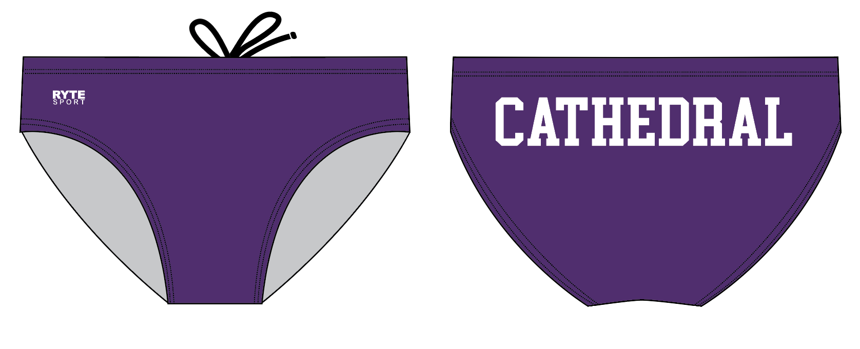 Cathedral Swim Brief RYTE Sport