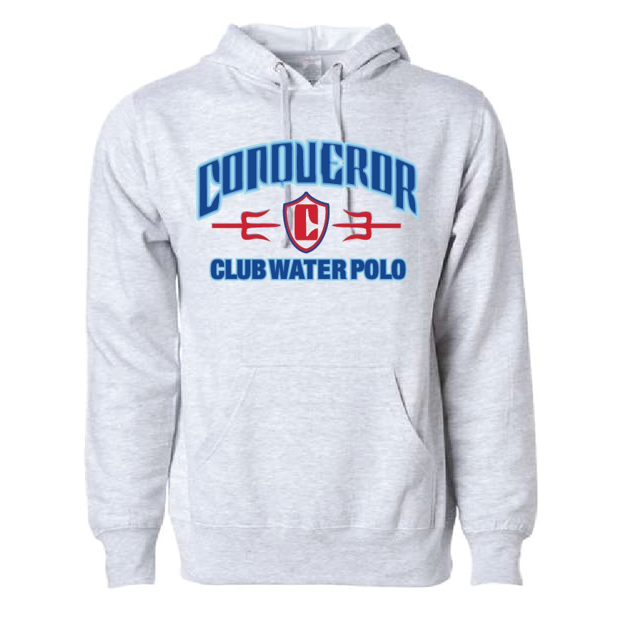 Conqueror Unisex Hoodie - Heather Gray RYTE Sport