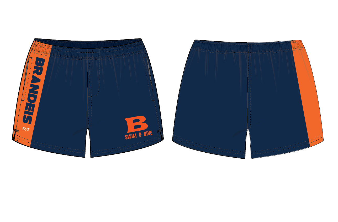 Brandeis Girls Swim and Dive Short RYTE Sport