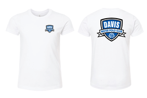 Davis Water Polo Club Youth Tee - White RYTE Sport