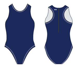 Solid Sublimated Navy Zip Up RYTE Sport