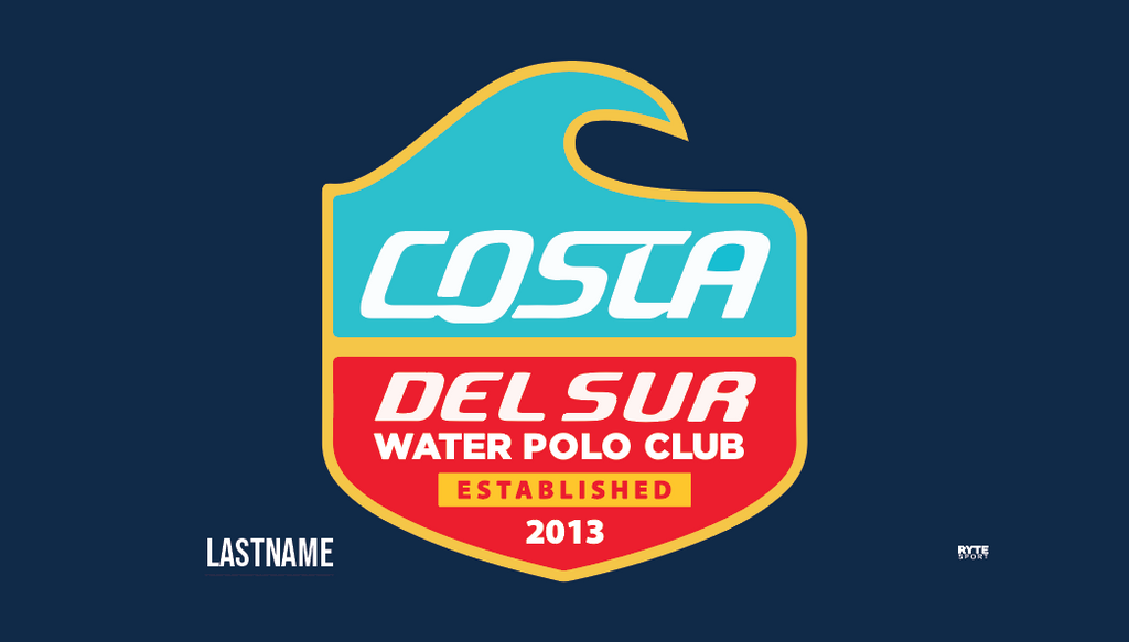 CUSTOM Costa Del Sur Towel RYTE Sport