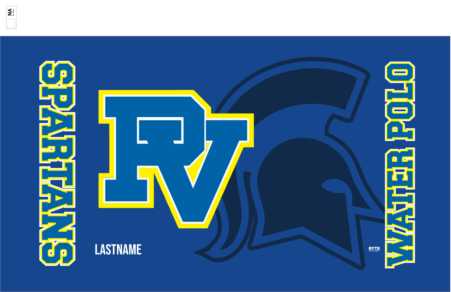 CUSTOM Pinole Valley Water Polo Towel RYTE Sport