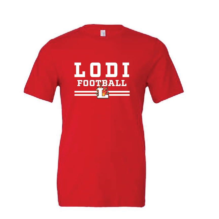 Lodi Football 2022 Tee - Red RYTE Sport