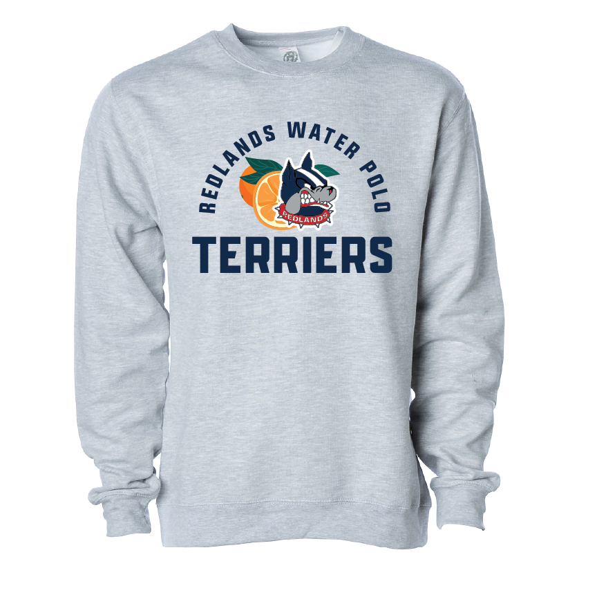 Redlands Unisex Crewneck - Heather Grey 2023 RYTE Sport