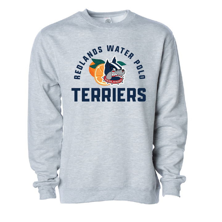 Redlands Unisex Crewneck - Heather Grey 2023 RYTE Sport