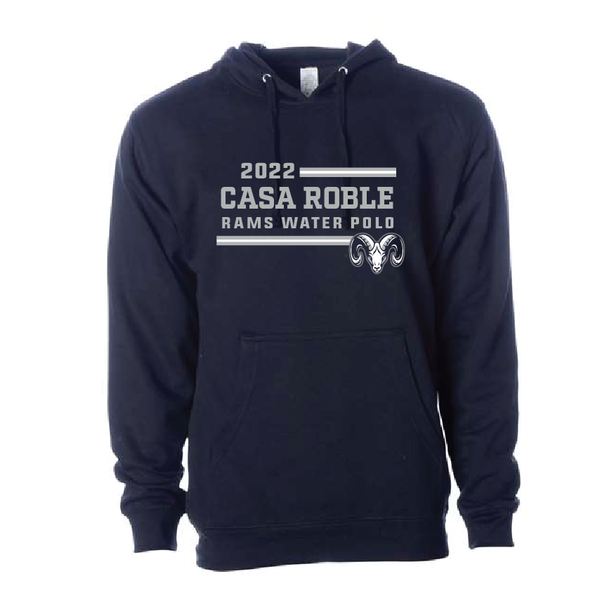Casa Robles Unisex Hoodie - Navy RYTE Sport