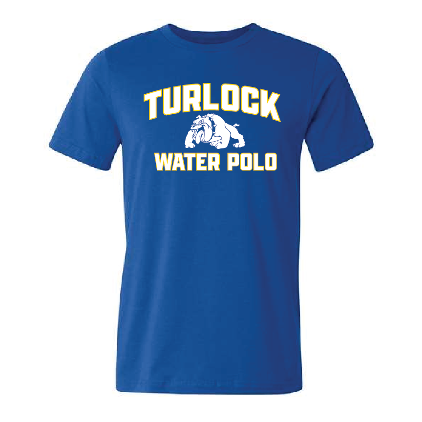Turlock Boy's Water Polo Tee - Royal