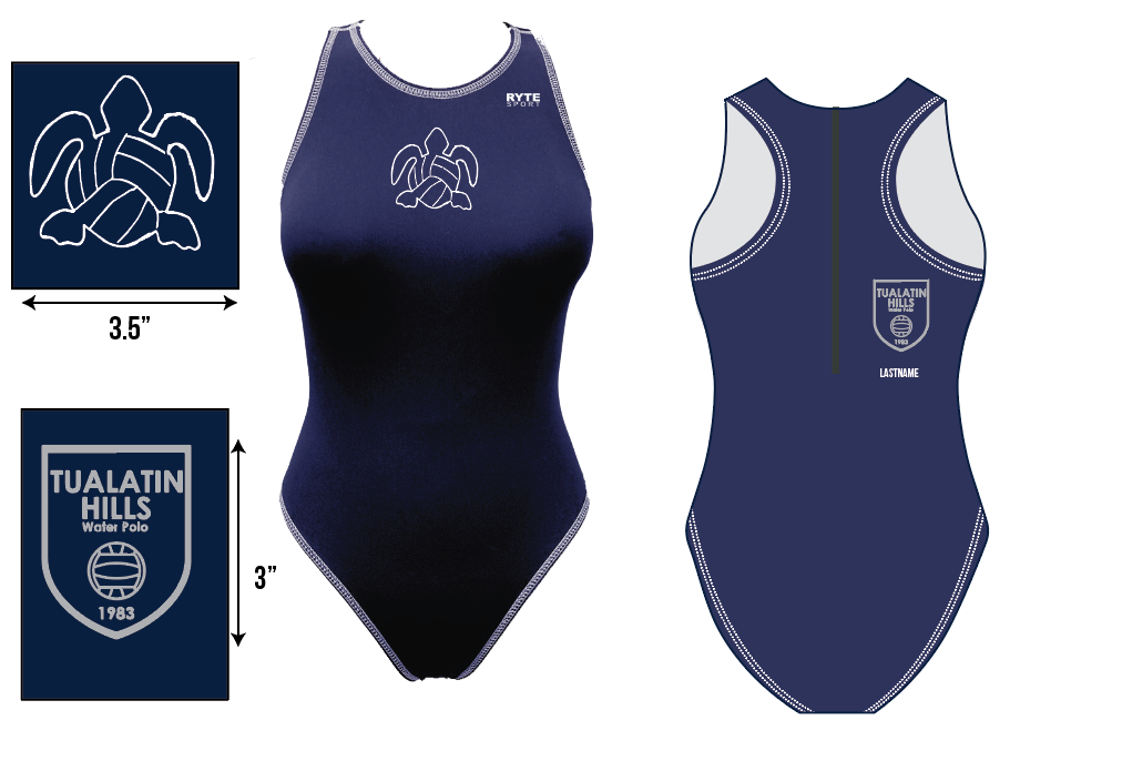 CUSTOM T-Hills Women's Water Polo Suit RYTE Sport