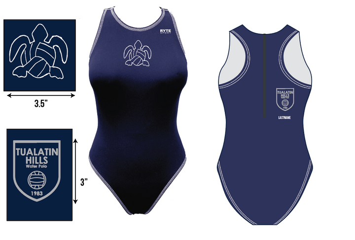 CUSTOM T-Hills Women's Water Polo Suit RYTE Sport