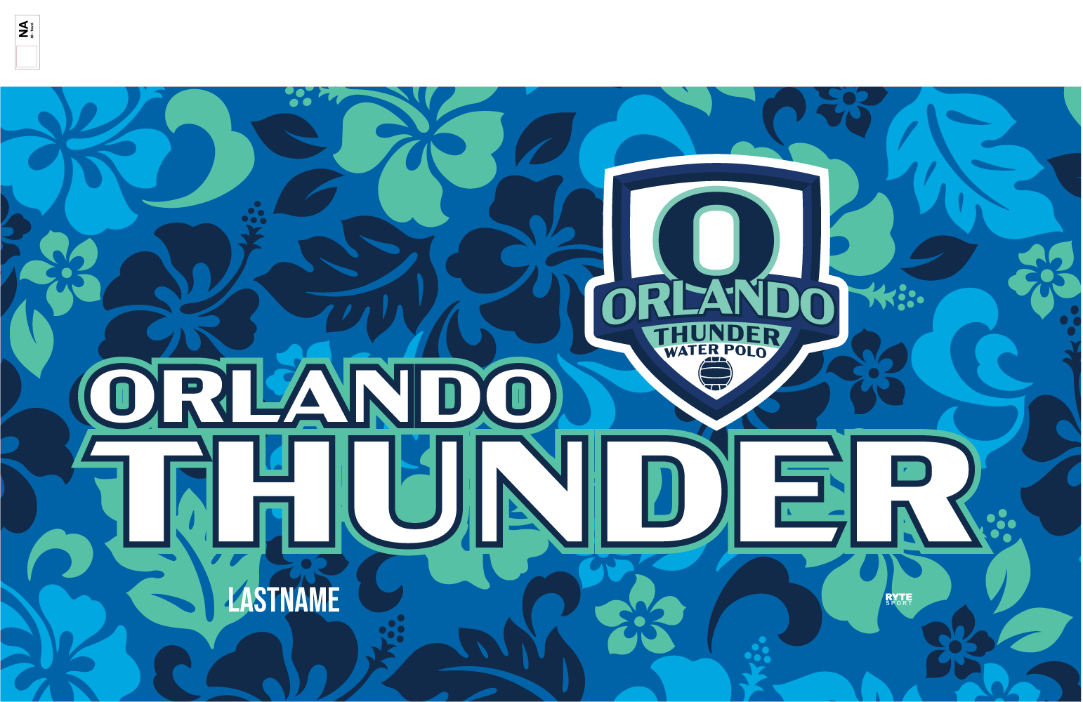 CUSTOM Orlando Thunder Towel RYTE Sport