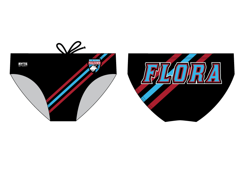 A.C. Flora High School Swim 2019 Custom Men's Swim Brief RYTE Sport